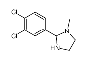 2-(3,4-dichlorophenyl)-1-methylimidazolidine Structure