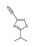 2-Isopropylthiazole-4-carbonitrile结构式