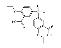 3,3'-Sulfonylbis[6-ethoxy-benzoic Acid] structure