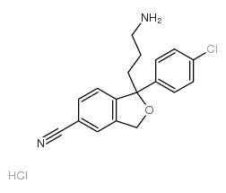 Didemethylchloro Citalopram Hydrochloride Structure