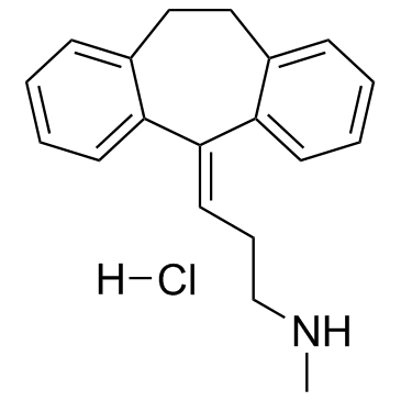 去甲替林盐酸盐结构式