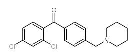 2,4-DICHLORO-4'-PIPERIDINOMETHYL BENZOPHENONE picture