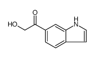 Ethanone, 2-hydroxy-1-(1H-indol-6-yl) Structure