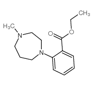 ethyl 2-(4-methyl-1,4-diazepan-1-yl)benzoate结构式