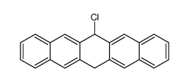 6-chloro-6,13-dihydropentacene Structure