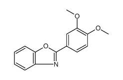 Benzoxazole, 2-(3,4-dimethoxyphenyl)结构式