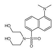 Dansyl-diethanolamine structure