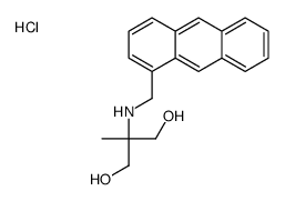 1,3-Propanediol, 2-((1-anthracenylmethyl)amino)-2-methyl-, hydrochlori de picture