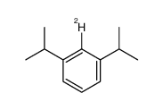 1,3-diisopropyl<2-2H>benzene Structure