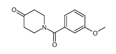 1-(3-Methoxybenzoyl)Piperidin-4-One structure