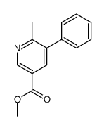 methyl 6-methyl-5-phenylpyridine-3-carboxylate结构式