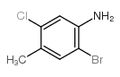 2-Bromo-5-chloro-4-methylaniline Structure