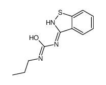 1-(1,2-benzothiazol-3-yl)-3-propylurea Structure