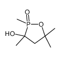 2,3,5,5-tetramethyl-2-oxo-1,2λ5-oxaphospholan-3-ol Structure