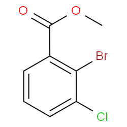 methyl 2-bromo-3-chlorobenzoate Structure