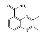 2,3-dimethylquinoxaline-5-carboxamide Structure