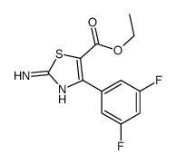 2-氨基-4-(3,5-二氟苯基)噻唑-5-羧酸乙酯图片