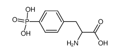 4-Phosphono-DL-phenylalanine结构式