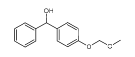 (4-(methoxymethoxy)phenyl)(phenyl)methanol Structure