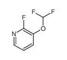 3-(二氟甲氧基)-2-氟吡啶结构式