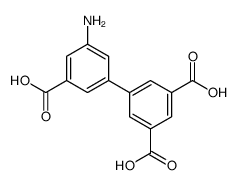 5-(3-amino-5-carboxyphenyl)benzene-1,3-dicarboxylic acid Structure