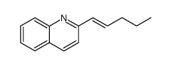 2-(1'-pentenyl)quinoline Structure