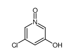 3-Pyridinol,5-chloro-,1-oxide(9CI) structure