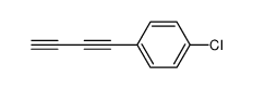 6-(4-chlorophenyl)-2-methylhexa-3,5-diyn-2-ol Structure