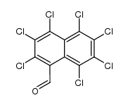 heptachloro-8-formylnaphthalene Structure