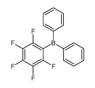 (2,3,4,5,6-pentafluorophenyl)-diphenylborane结构式