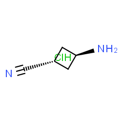 trans-3-aminocyclobutanecarbonitrile hydrochloride图片