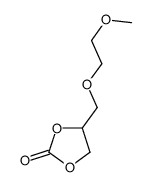 4-(2-methoxyethoxymethyl)-1,3-dioxolan-2-one Structure