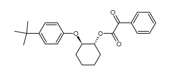 [(1R,2R)-2-(4-tert-butylphenoxy)cyclohexan-1-yl] phenylglyoxylate Structure