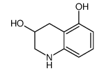 1,2,3,4-四氢喹啉-3,5-二醇结构式