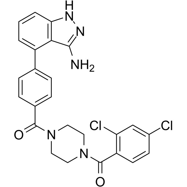 BCR-ABL-IN-5 Structure