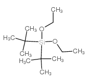 DI-TERT-BUTYL-DIETHOXYSILANE结构式