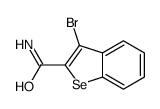 3-bromo-1-benzoselenophene-2-carboxamide结构式