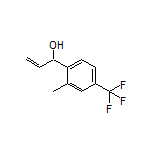 1-[2-甲基-4-(三氟甲基)苯基]丙-2-烯-1-醇结构式