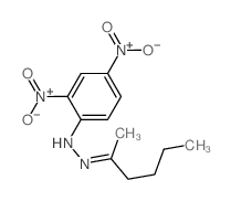 2-Hexanone,2-(2,4-dinitrophenyl)hydrazone结构式