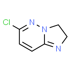 6-Chloro-2,3-dihydroimidazo[1,2-b]pyridazine structure