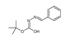 N'-BENZYLIDENE-HYDRAZINECARBOXYLIC ACID TERT-BUTYL ESTER Structure