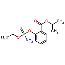 乙氧基巯基磷酸铵-邻苯甲酸异丙酯结构式