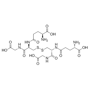 L(-)-Glutathione Structure