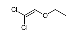 1,1-Dichloro-2-ethoxyethene Structure