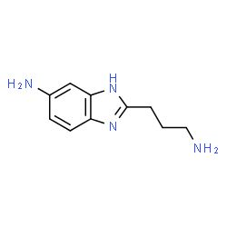 1H-Benzimidazole-2-propanamine,5-amino-(9CI) Structure