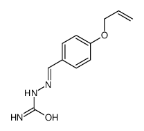 [(4-prop-2-enoxyphenyl)methylideneamino]urea Structure