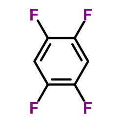 1,2,4,5-Tetrafluorobenzene Structure