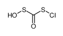 hydroxysulfanylcarbonyl thiohypochlorite结构式