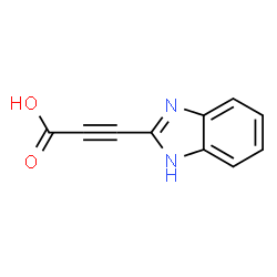 2-Propynoicacid,3-(1H-benzimidazol-2-yl)-(9CI) Structure