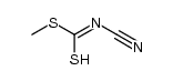 Cyanimidokohlensaeure结构式